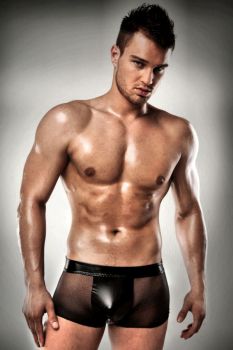 M�nnershorts schwarz Passion