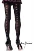 Totenkopf Strumpfhose Leg Avenue